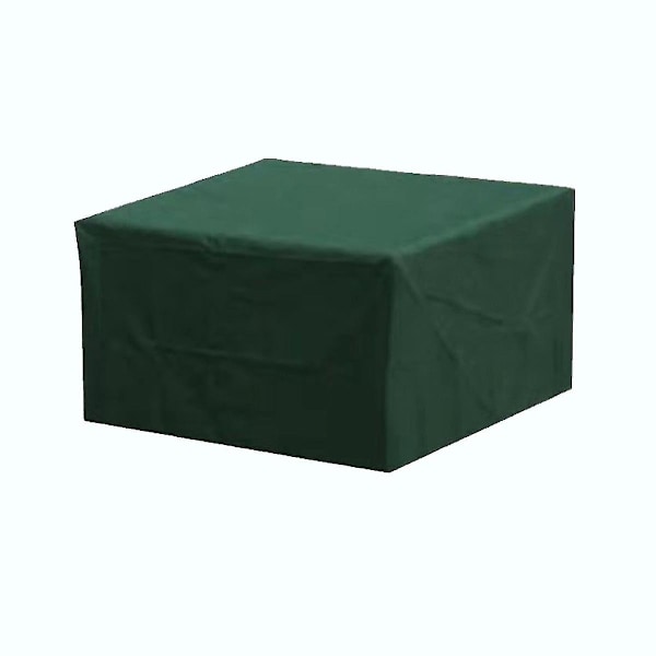 17 Kokoa Vedenpitävä Ulkokäyttöön Patio Puutarhakalusteet Peitteet 210d Sateen Lunta Tuoli Peitteet Sohva Pöytä Tuoli Pölytiivis Peite Vihreä（115*115*70cm）