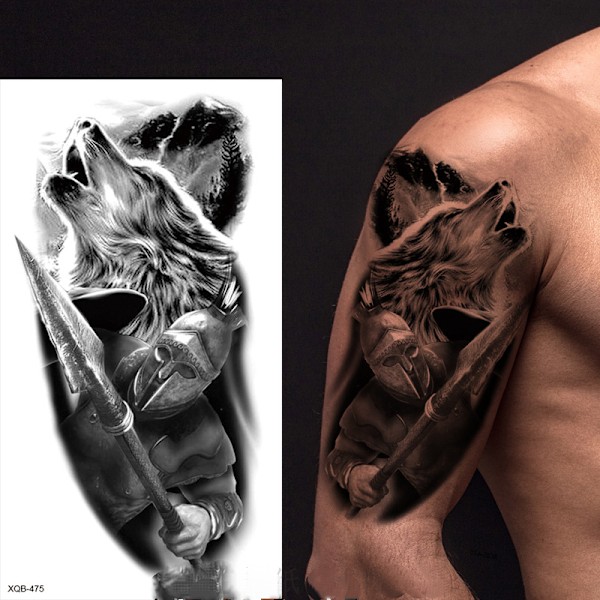Små tatueringar för hela armen (2 st)