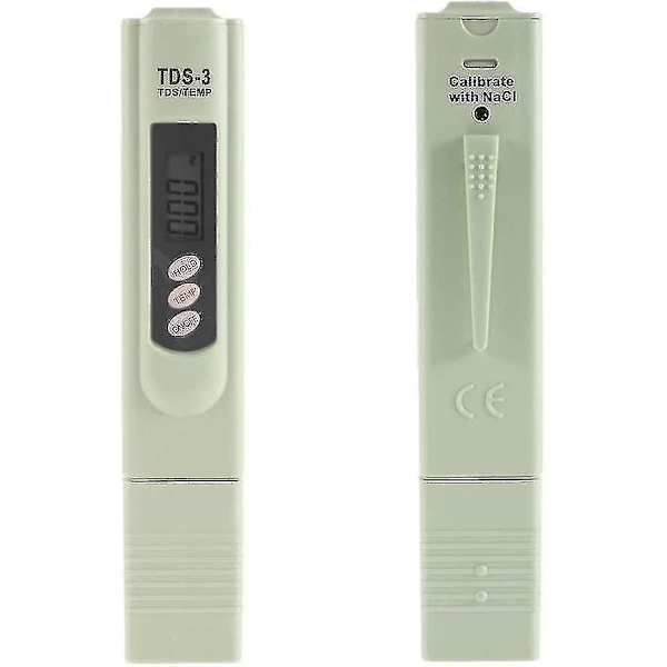 Lcd Tds-3 Vattenkvalitetsmätare Digital Tester Temperatur Ppm Testmätare Penna Analysator