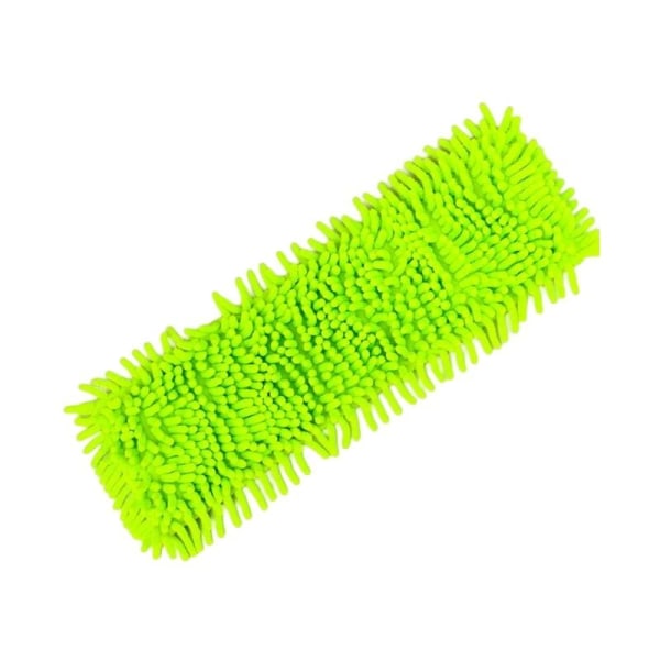 1 Flat Mop Ersättning Set Eco-Friendly Flat Stream Mop Huvud (Ersättningshuvud, Grön)