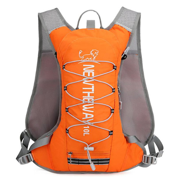 10L Isolerad Hydreringsryggsäck för Löpning, Vandring, Cykling, Camping (ORANGE)