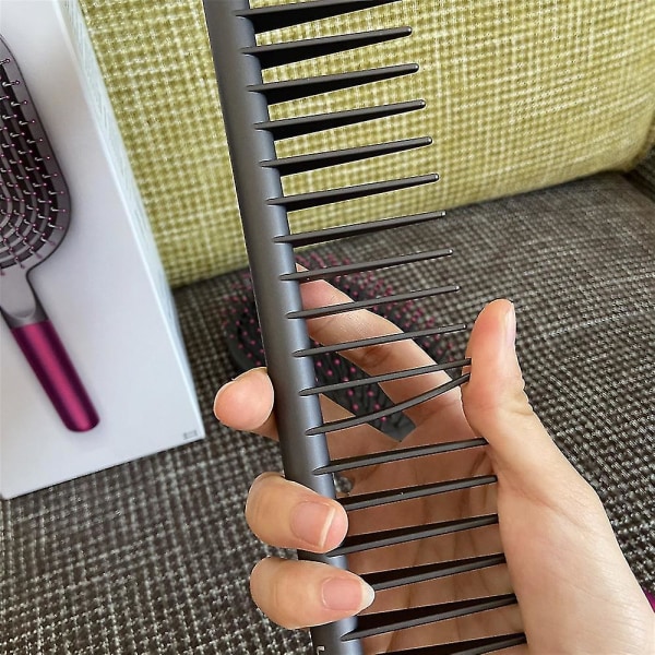 För Dyson Kam Bred Tand Hår Styling Massage Räta Ut Borste Set Verktyg Tillbehör Liten Magisk Hårborste Statisk Elektricitet