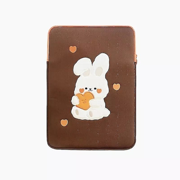 Ins Kanin Laptop Taske Til Mac IPad Pro Sød Piger Sød Ipad Sleeve Taske Pung|Kosmetiske Tasker & Etuier