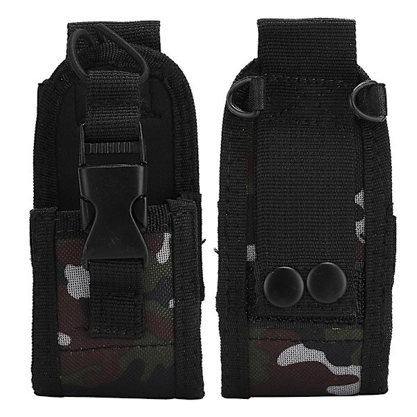 Nyloninen kantolaukku Walkie Talkie -suojavyölaukku Kotelopidike Vyö sopii Kenwoodille