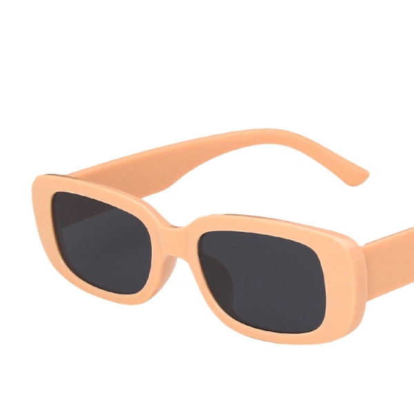 Solglasögon med små ramar enkla solglasögon med fyrkantig ram D