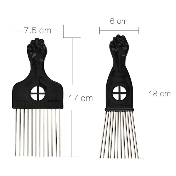 3 stålkammar styling frisörkam frisör stylingkam