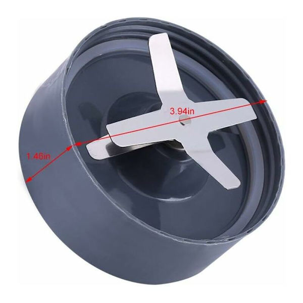 Reservdel för korsutdragare med bas i rostfritt stål för Para NutriBullet Blender 600/900W (900W)