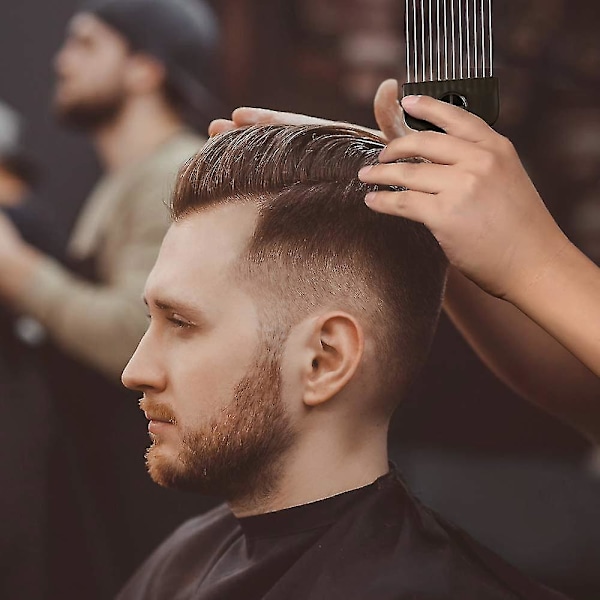 Stålnålskam Styling Frisörkam - Professionellt Frisörverktyg