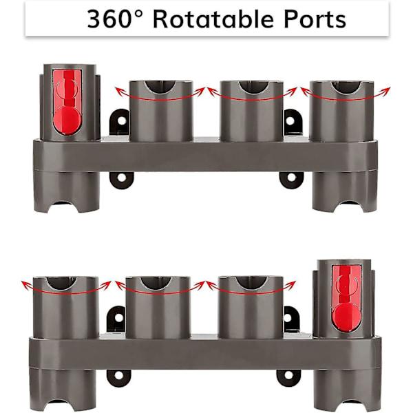 Tilbehørsstativ for Dyson V7 V8 V10 V11 Sv10 Sv11 støvsugertilbehør, Dyson tilbehørsstativ