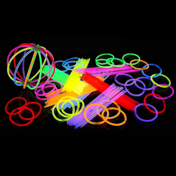 100 Glow / Blet. 7 Mix. -! -! Ly Ed ! 8. Inkl. 100 Blet / Halskæde Forbindelser 1 G