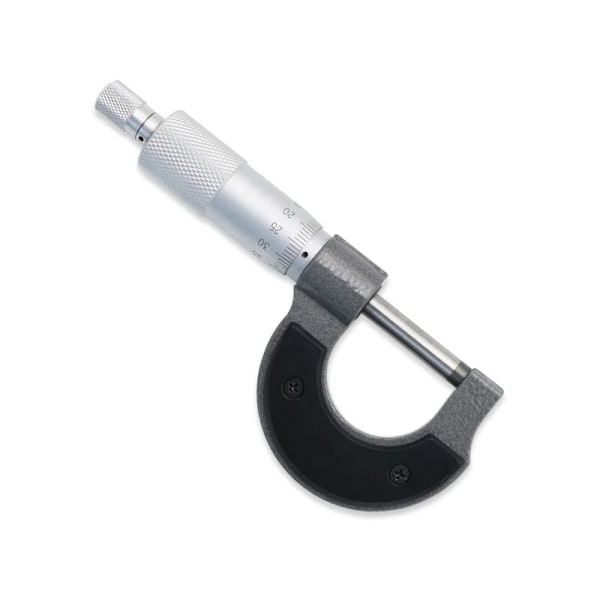 Precisionsmätande mikrometer 0-25mm 0,01mm extern metrisk skjutmått mätmikrometerverktyg