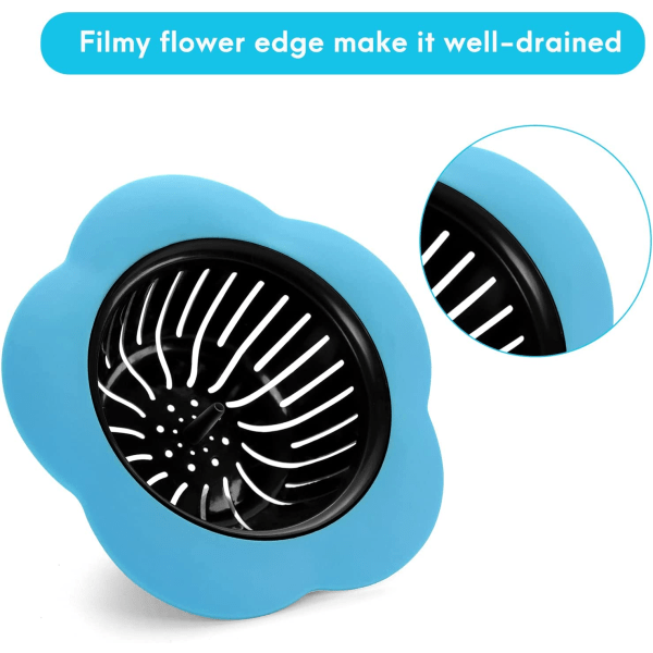 4-pack diskhossil med sil, 4,5 tum i diameter