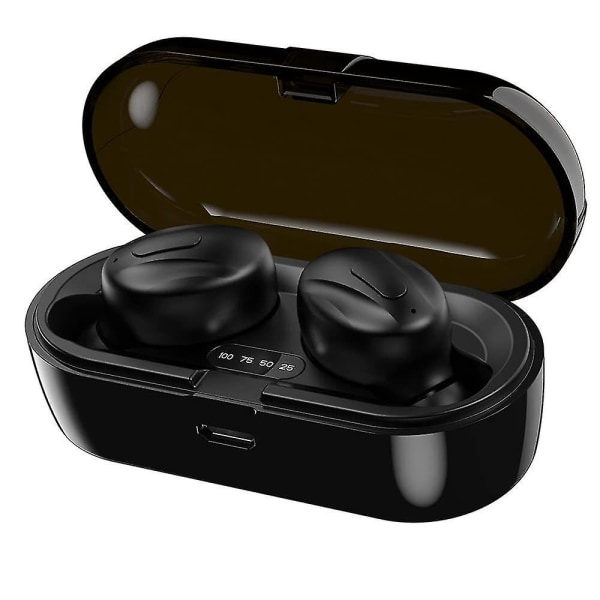 Dps Deep Noise Reduction Earphones, sport Hörlurar Bluetooth 5.0 Edr Trådlös Stereo Hifi In-ear Öronproppar För Gym Running Utomhus Sport Träning(svart