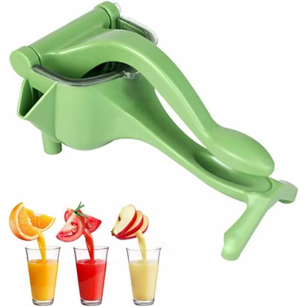Manuell juicepress, enkel att använda (grön)