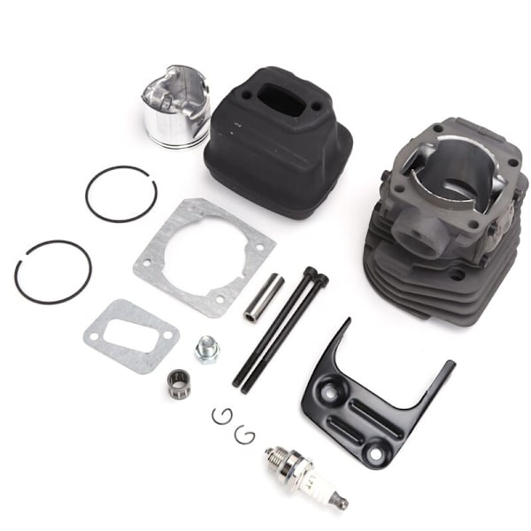 45mm Cylinder Kolv Ljuddämpare Set Trädgårdsverktyg Tillbehör Passar Jonsered CS2150 CS2152