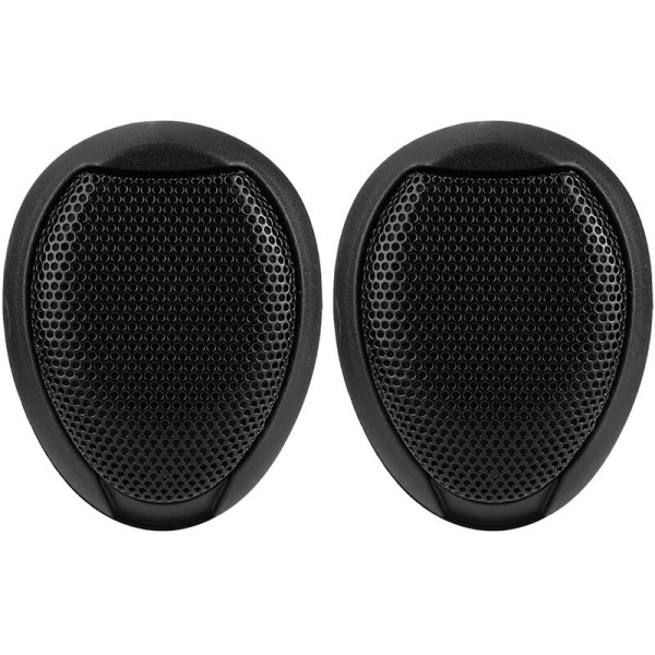 10W mini bilhögtalare Audio Rund Stick-on Högtalare Bilhögtalare med lim (svart)