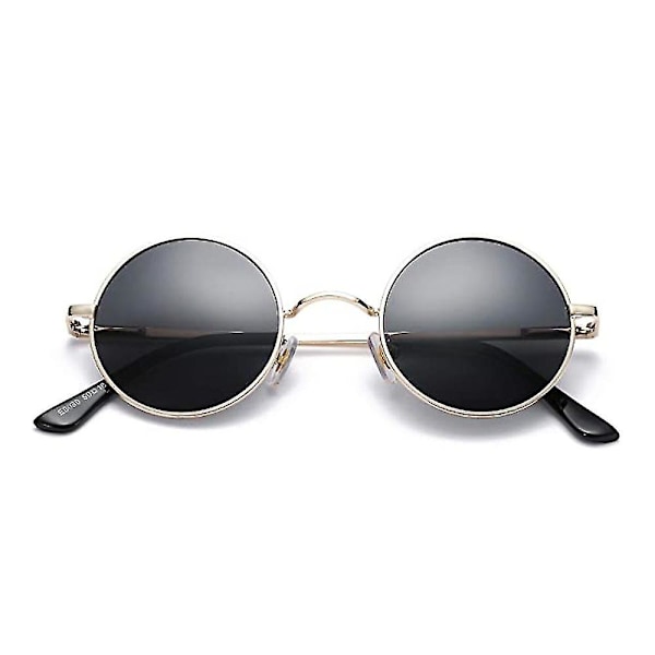 Retro Small Round Polarized Sunglasses For Men Women John Lennon Style