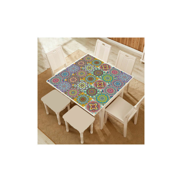 Marockanska kakeldekaler för kök, 10 st Mandala kakeldekaler för badrum 10 cm 10 cm CHAM