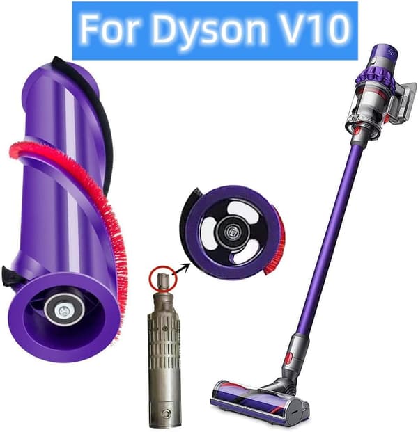 Rullborste reservdelar för Dyson V10 dammsugare V10 rullborste