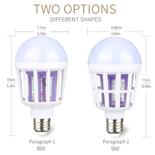 Led myggdödande glödlampa (95 mm)