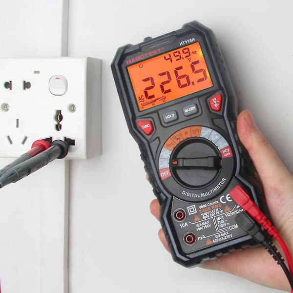 Ht118a Digital Multimeter Håndholdt Multimeter Tester Professionel T-rms