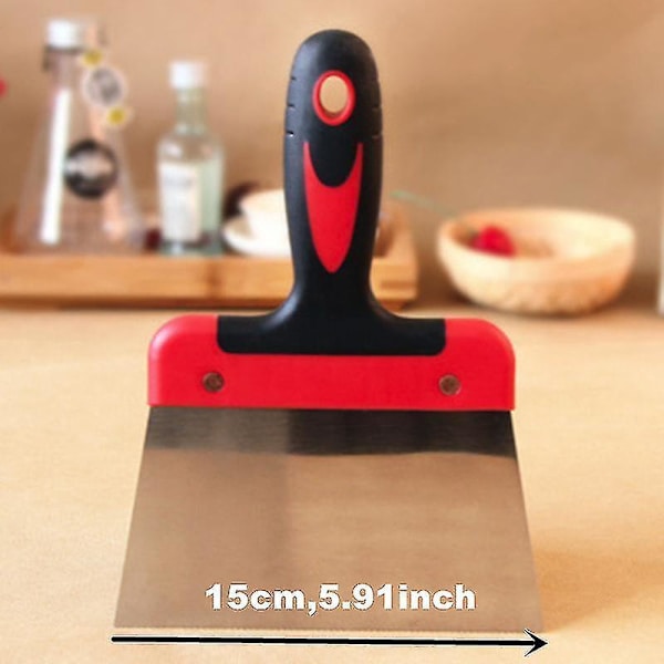 Coating Spatula til chokolade Skraber Rustfrit stål Dejskraber