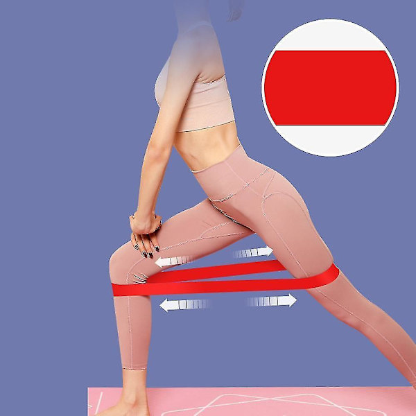Motståndsband Set Träning Workout Band Set För Män Kvinnor Abs Ben