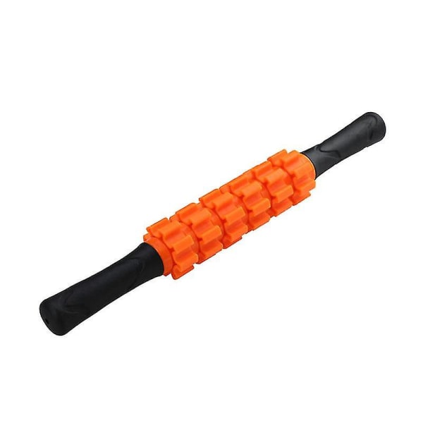 Sportsmassasje Muscle Roller Massasje Stick Roller For Deep Tissue 360gear Muscle Roller Stick（6 gir，oransje）