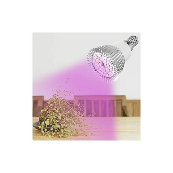 Full Spectrum E27 E14 Gu10 LED-odlingsljus för inomhusväxter Hydroponic Lights Indoor Plants Motsvarande trädgårdsbelysning Växtlampa