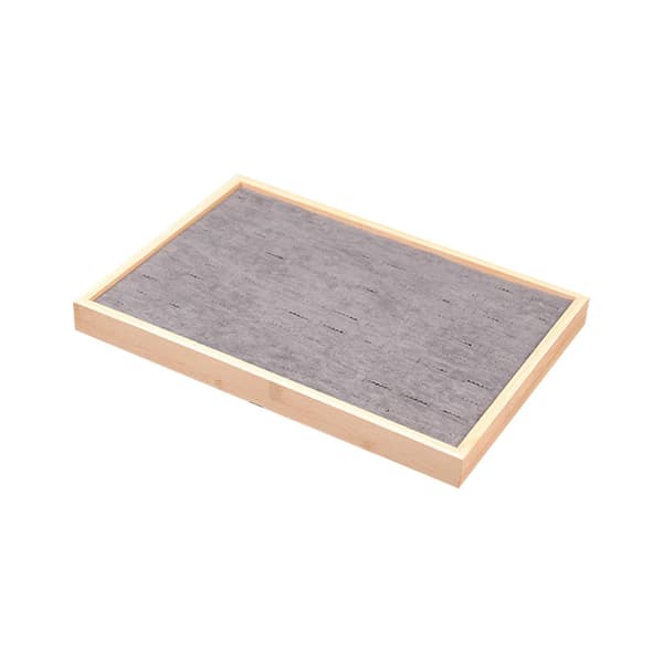Smykke Display Case Skuffe Bakke Træ Vitrine Smykkeholder Style E