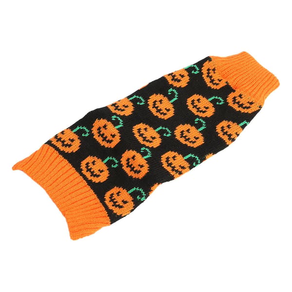 Halloween-utstyr for kjæledyr - Multi Pumpkin Smiley Face Hundevinterklær