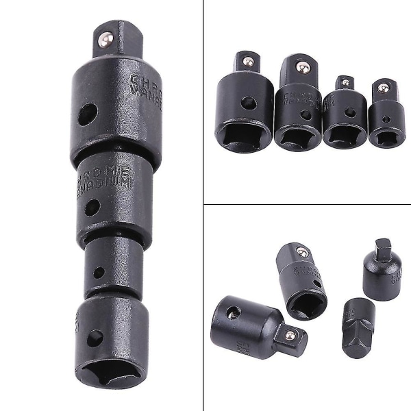 4 kpl Hylsyadapterisarja 1/2\", 3/8\", 1/4\" Hylsyavainadapterit