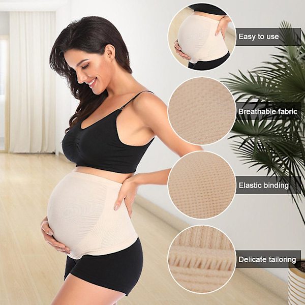Svangerskapsbelte under graviditet, egnet for svangerskap og postpartum（M)