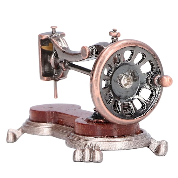 1:12 skala dockhus miniatyr symaskin simulering dockhus dekorationer tillbehör