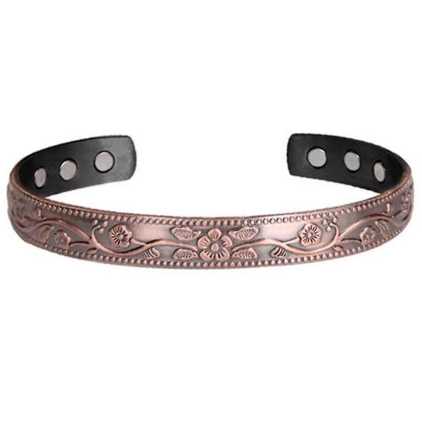 Funksjonell kobberarmbånd gjenbrukbar høypolert glatt bangle for ansattfordeler forretningsgaver