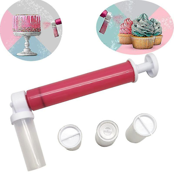 Manuell Airbrush for Dekorering av Kaker, Cupcakes og Desserter