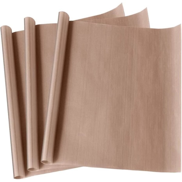 3 pakkaus 12 x 16" lämpöpuristinsiirtoon tarttumattomaan paperiin Uudelleenkäytettävä lämmönkestävä askartelumatto, suojaa rautaa, lämpöpuristinkoneille