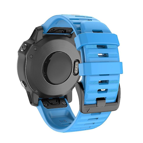 Snabbkoppling Silikon Armband handledsrem för Garmin Fenix6/6pro Fenix5/5pro