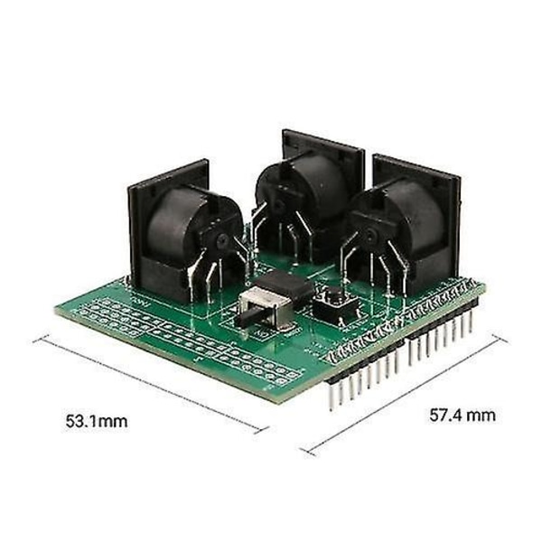Midi Shield Musical Breakout Board Instrument Digital Interface Midi Adapter Plade Kompatibel med A