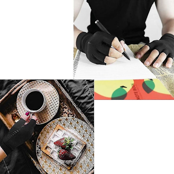 Artritkompressionhandskar Kopparfiber Komfort Artrit Handskar För Reumatoid Artrit Karpal T