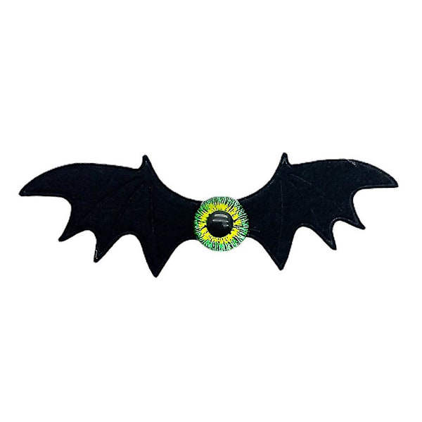 Goth Bat Devil Wings Shape Hair Barrettes Long Short Hair Ornament Non-slip