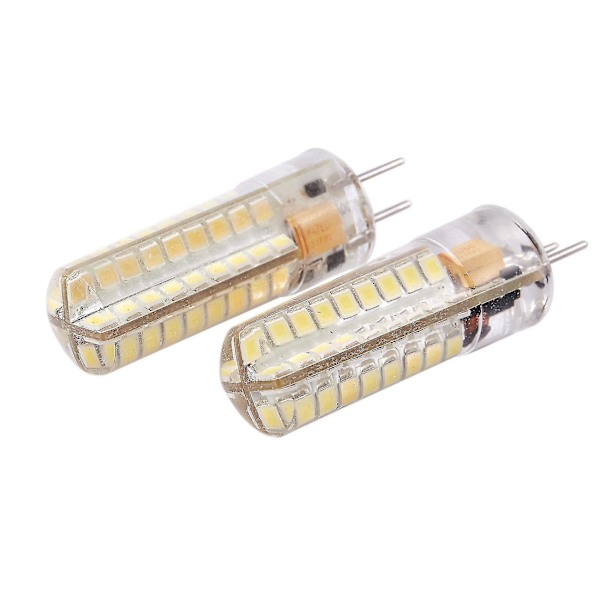 4x 6,5W Gy6.35 LED-lampa 72 2835 Smd LED 320lm 50W Halogen motsvarande dimbar vit 6000k 36-meini