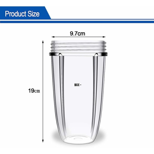32-ounce kopp för reservdelar mixer