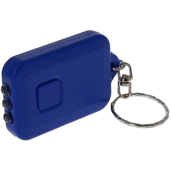 Mini led-avaimenperä taskulamppu taskulamppu aurinkovoimalla koukulla 5kpl
