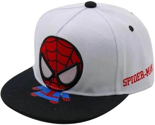 Gutter Jenter Baseballcaps Barn Snapback Sportshatt Justerbar (Svart)