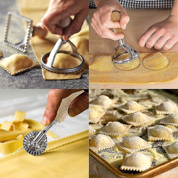 Husholdning Kreativ Multifunksjonell Kjeksform Dumpling Skin Form Dumplings Press Kutte Klemmer Dumplings Kjøkken Gadgets