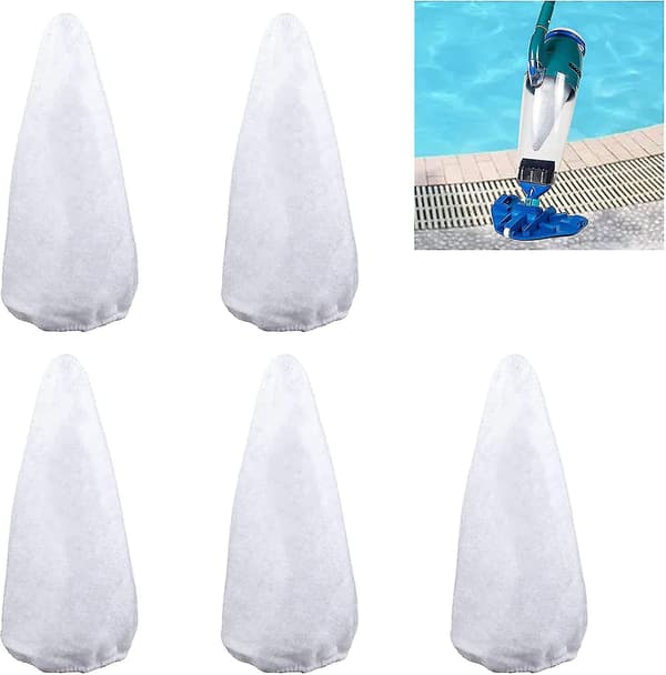 Pool Blaster Water Tech Centennial Filterersättning Bomullsvakuumfilter (5-pack)