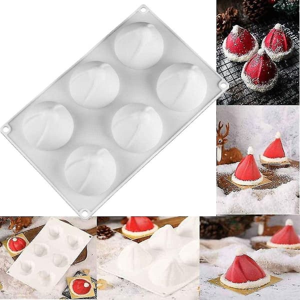 Silikonform, 3D Silikonhatt Kakeform, Kakeform, Dessertform