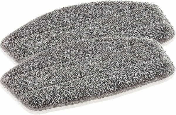2-pak dampmoppe-reservedele, mikrofiber-dampmoppe-svamp, dybderensning, vaskbar udskiftning