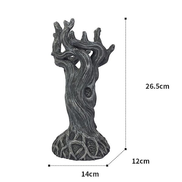 Dryade Vase Kreativ Ornament Blomsterpot Træstamme Statue Skulptur Hjem Håndværk Dekoration